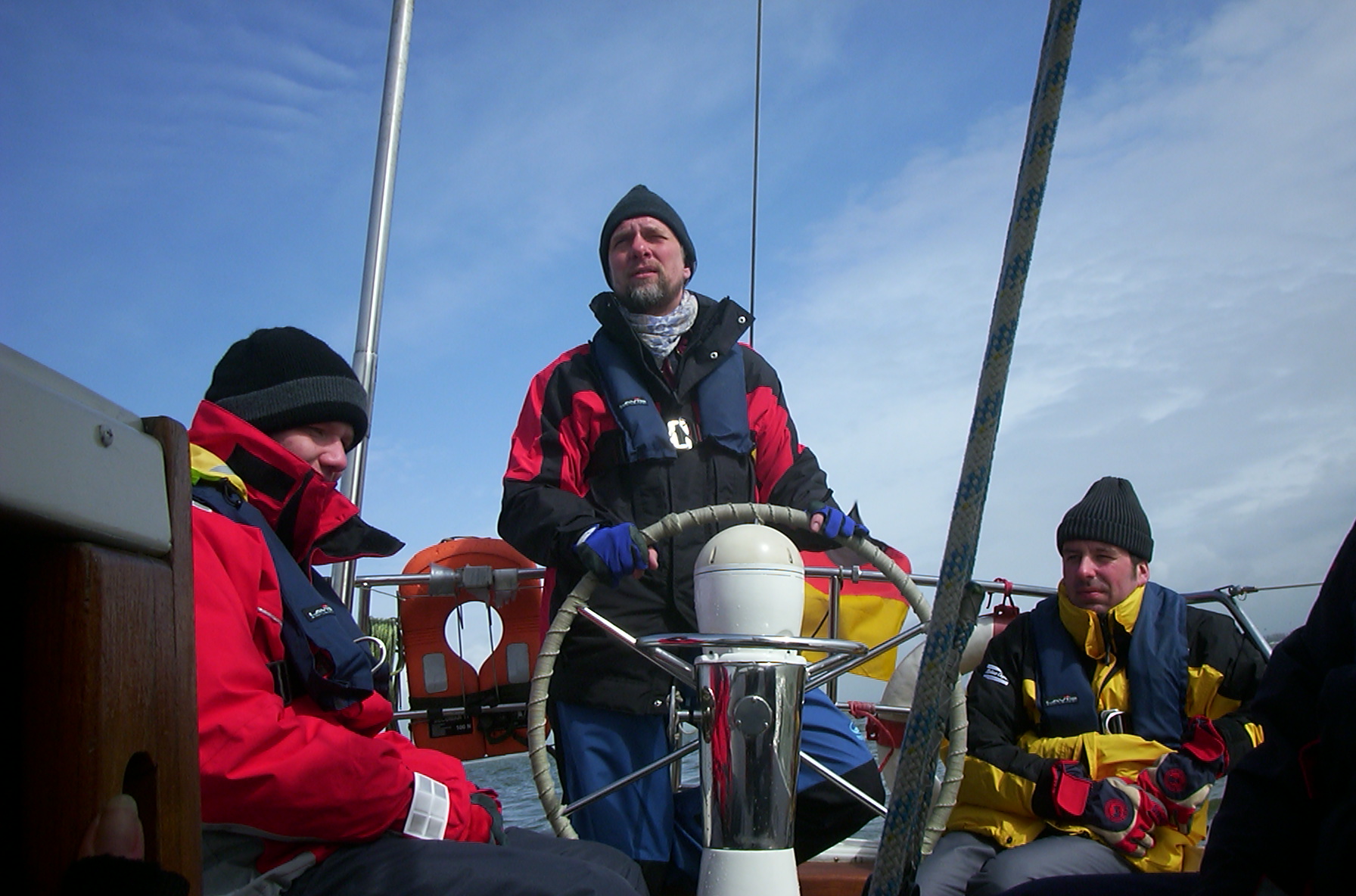 Skipper an Bord